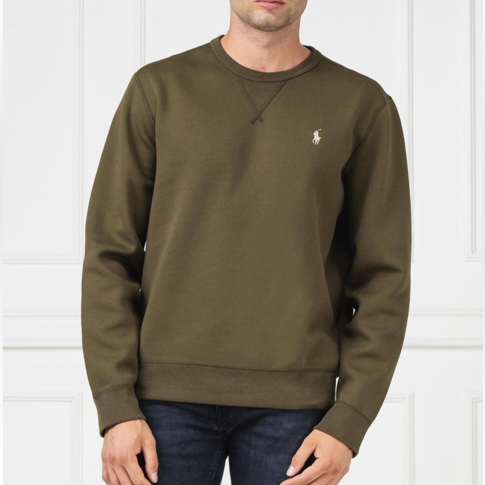 Polo by Ralph Lauren Olive Green Crewneck Sweater